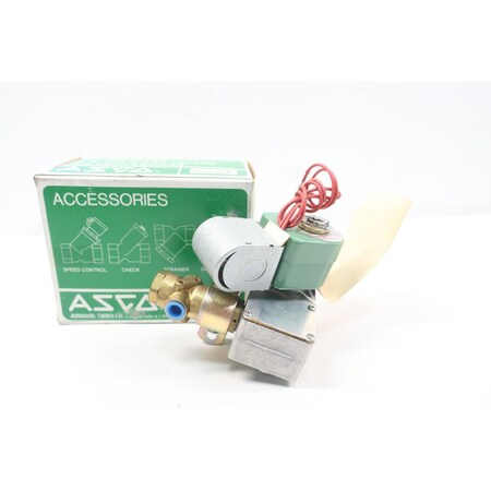 Asco 8308A40 Red-Hat 120V-Ac 1/4In Npt Solenoid Valve 8308A40